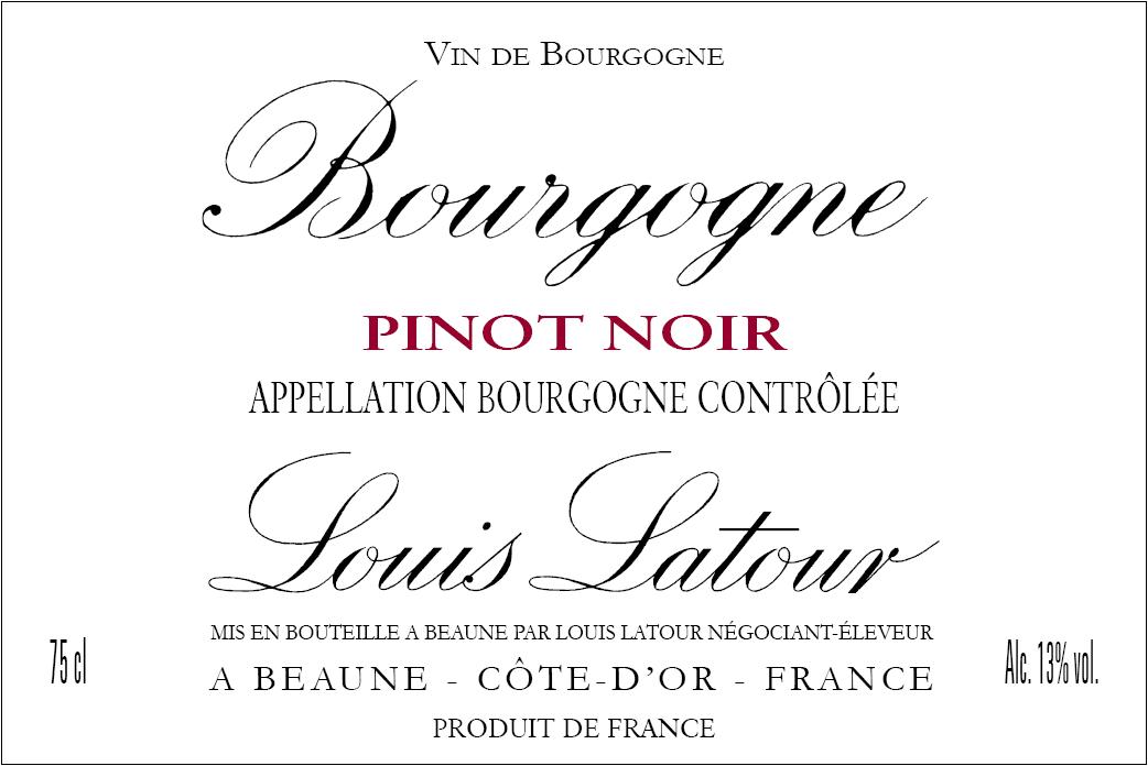 Bourgogne Pinot Noir